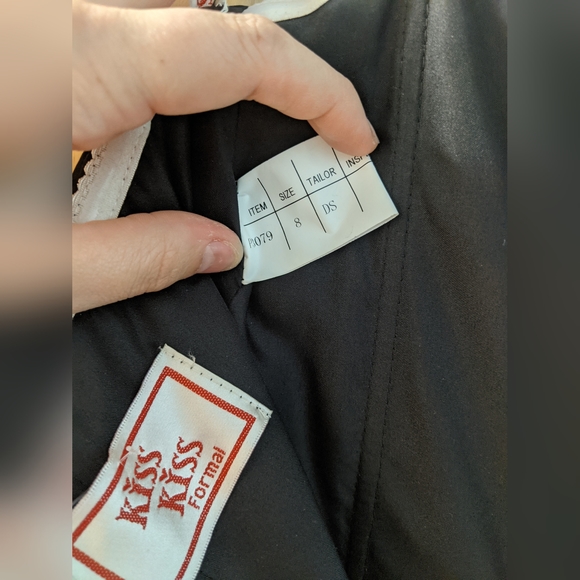 Silver Prom Gown - Picture 5 of 6